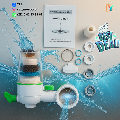 جهاز تنقية مياه الصنبور - ترشيح 7 مراحل 💧