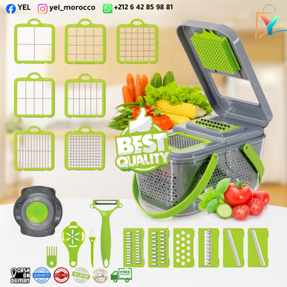 قطاعة خضراوات متعددة الوظائف 22 في 1 – Veggie Slicer™