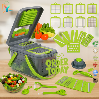 قطاعة خضراوات متعددة الوظائف 22 في 1 – Veggie Slicer™