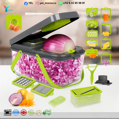 قطاعة خضراوات متعددة الوظائف 22 في 1 – Veggie Slicer™